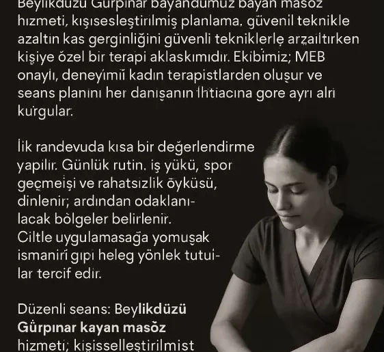 Gürpınar bayan masöz